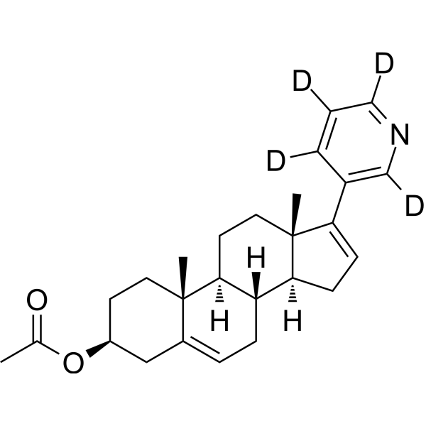 Abiraterone acetate-d4 (CB7630-d4)